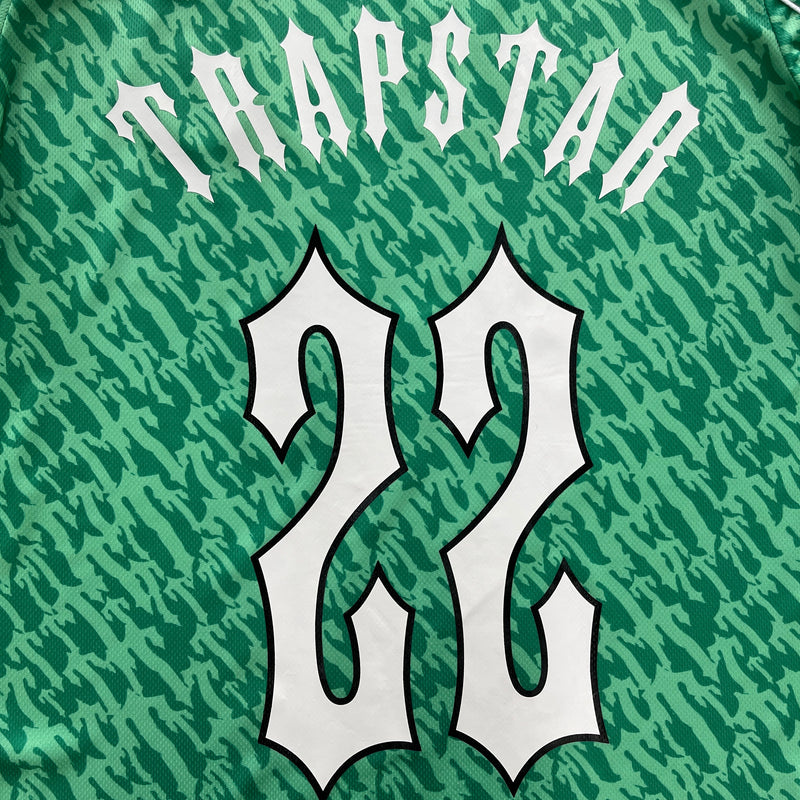 Camiseta Trapstar Football Jersey Green