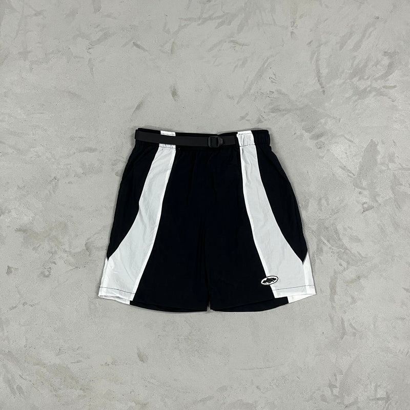 Corteiz Spring Shorts Preto/Branco
