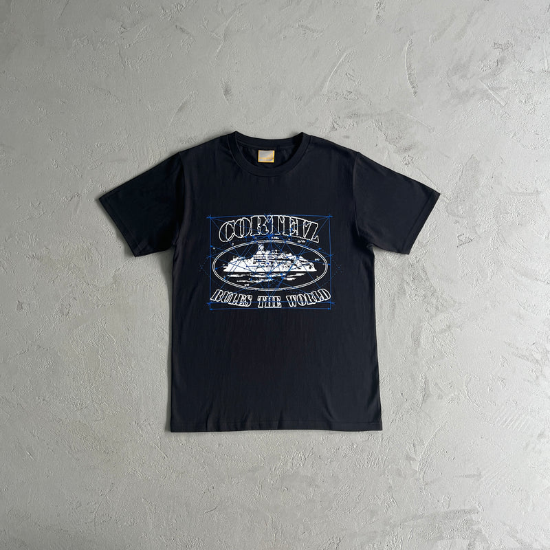 Camiseta Corteiz “Alcatraz Coordinates”