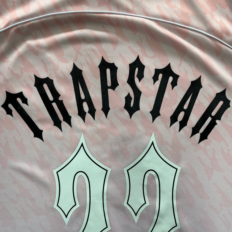 Camiseta Trapstar Football Jersey Dusty Pink