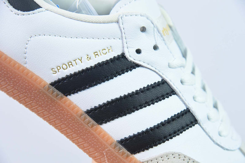 Adidas Samba Low OG "Sporty & Rich White Black"