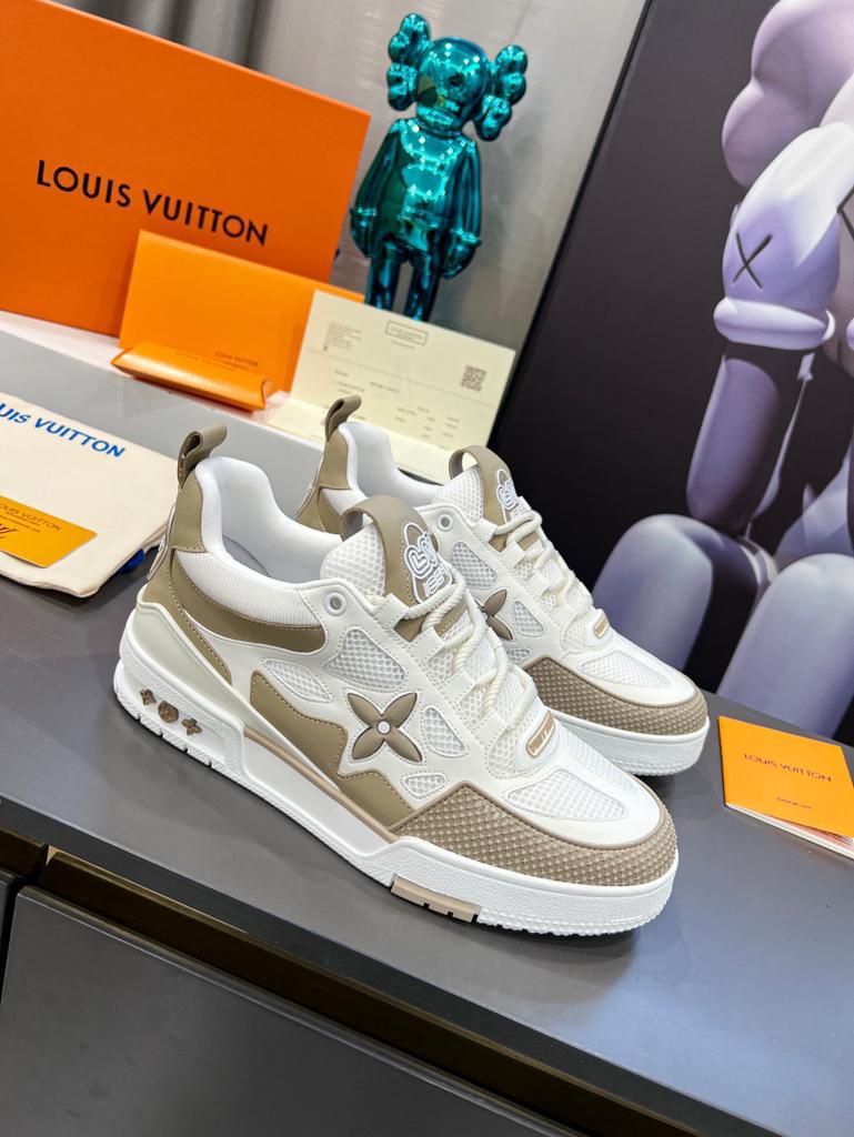 Louis Vuitton LV Skate Sneaker Beige White