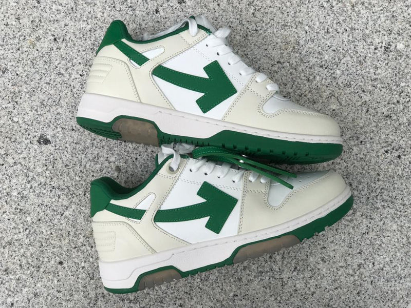 OFF-WHITE Out Of Office OOO Low "White Green"