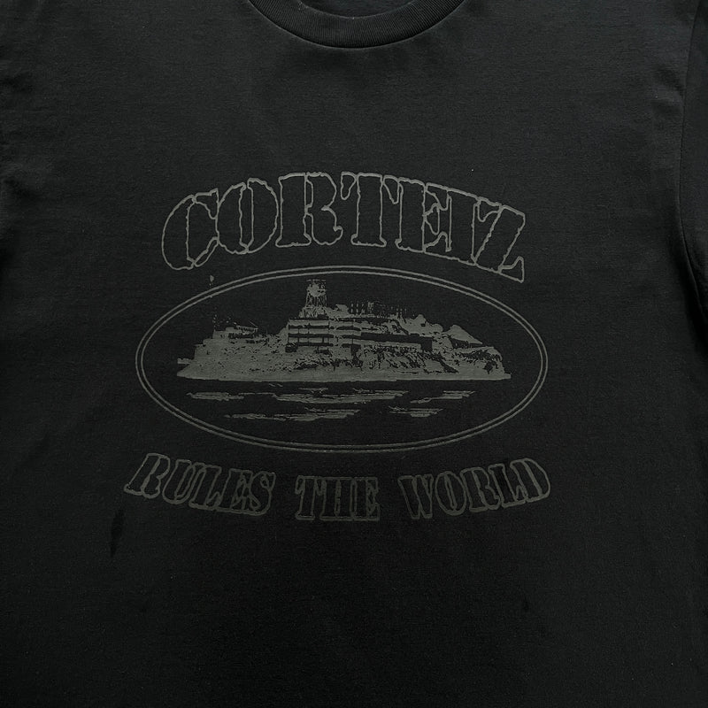 Camiseta Corteiz Rules The World Black