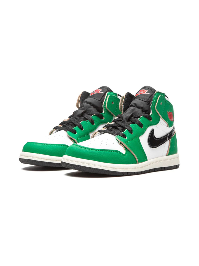 Nike Air Jordan 1 Retro High Kids "Lucky Green"