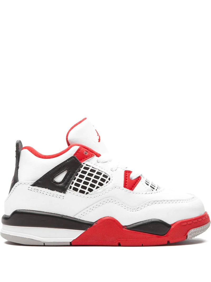 Nike Air Jordan 4 High Kids "Fire Red"