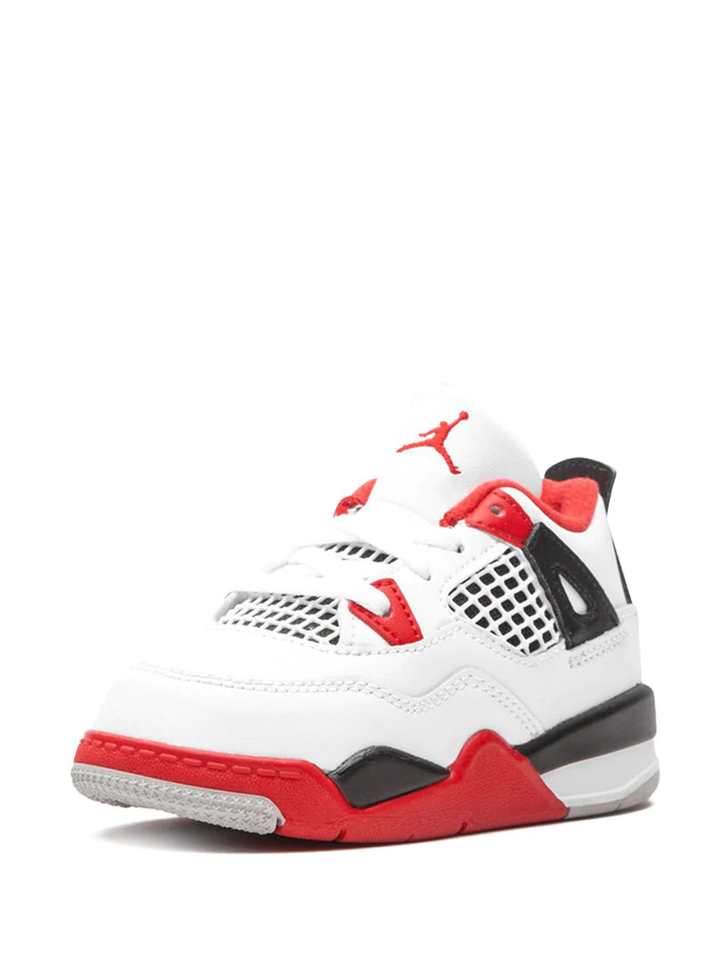 Nike Air Jordan 4 High Kids "Fire Red"