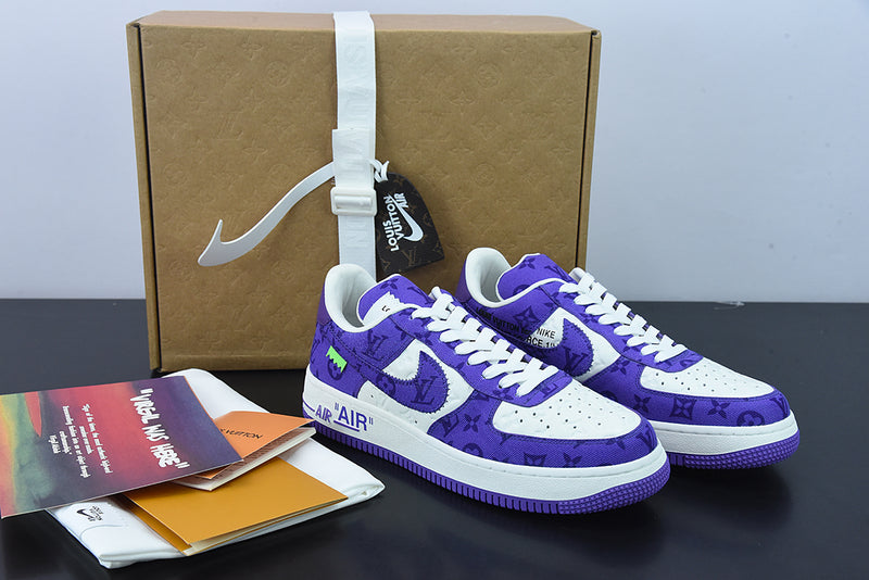 Nike Air Force 1 Low x Louis Vuitton x Off-White "Purple"