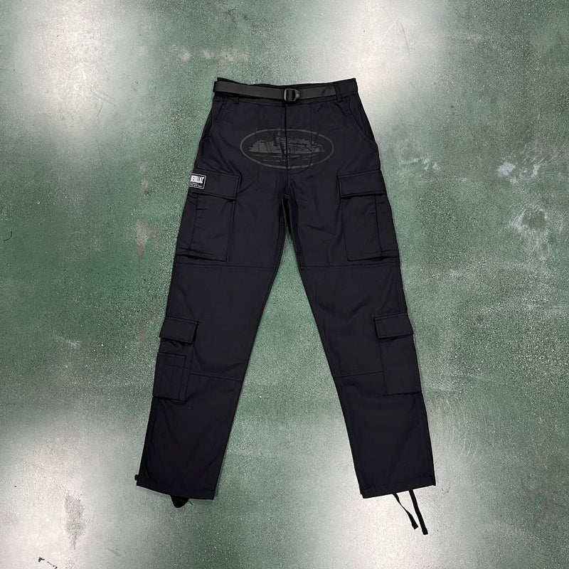 Calça Corteiz Guerillaz Cargo Black