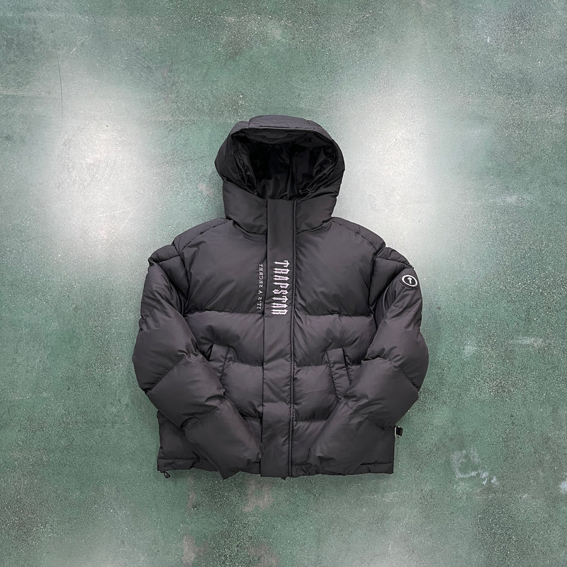 Jaqueta Puffer Trapstar Decoded 2.0 Preto