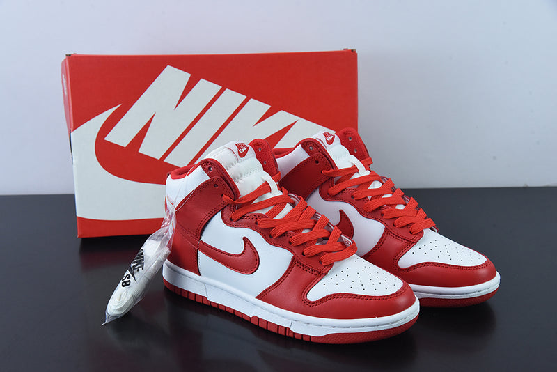 Nike Dunk High “Championship White Red“