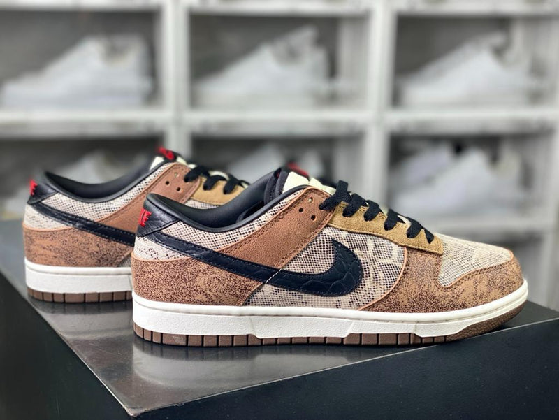 Nike Dunk Low PRM "CO.JP Brown Snakeskin"