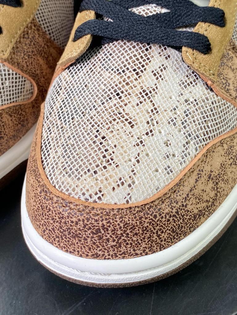 Nike Dunk Low PRM "CO.JP Brown Snakeskin"