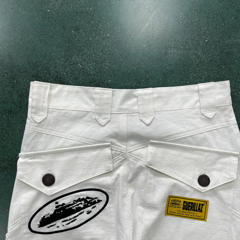 Calça Corteiz Storm Cargo Branca