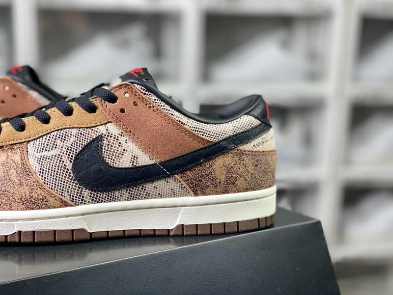 Nike Dunk Low PRM "CO.JP Brown Snakeskin"