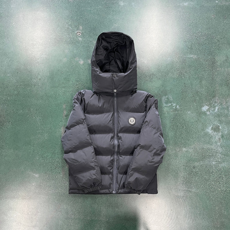 Jaqueta Trapstar Detachable Hooded Puffer Jacket Stone