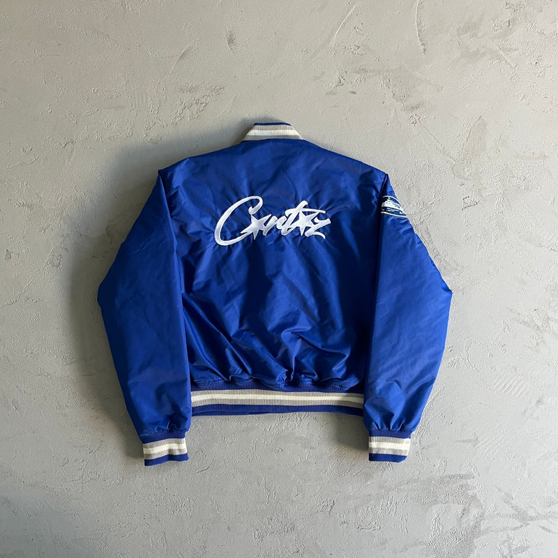 Jaqueta Corteiz Blue Stadium Jacket