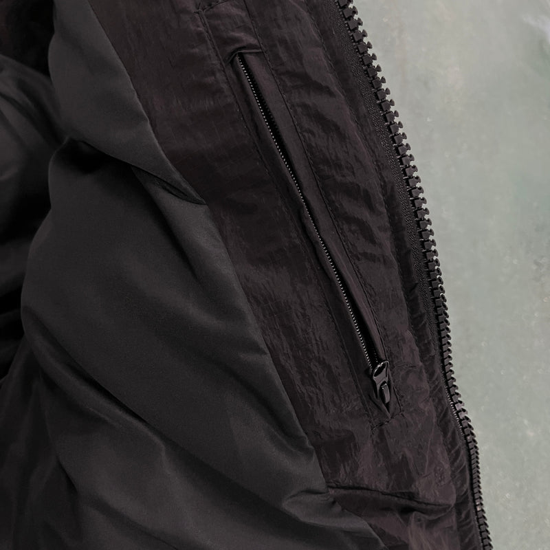 Jaqueta Trapstar Sleeve Puffer Preto