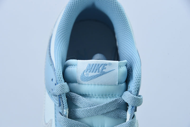 Nike Dunk Low "Clear Blue Swoosh"