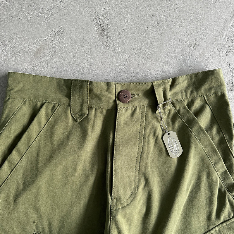 Calça Corteiz Slant Pocket Military Green Bottoms