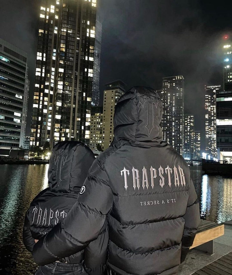 Jaqueta Puffer Trapstar Decoded 2.0 Preto