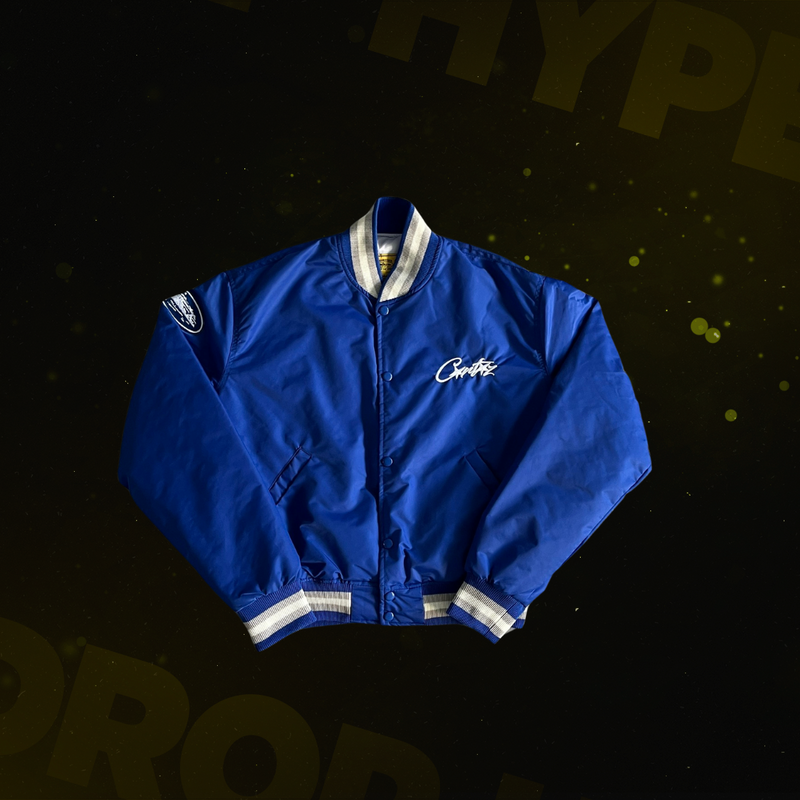 Jaqueta Corteiz Blue Stadium Jacket