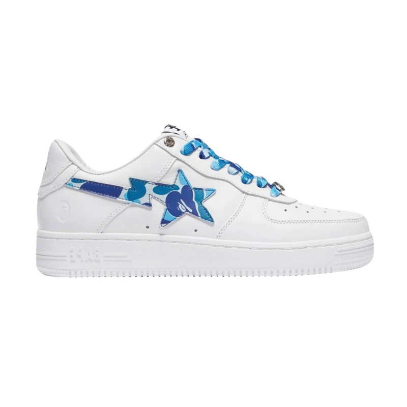 A Bathing Ape Bape Sta Low "Camo Blue"