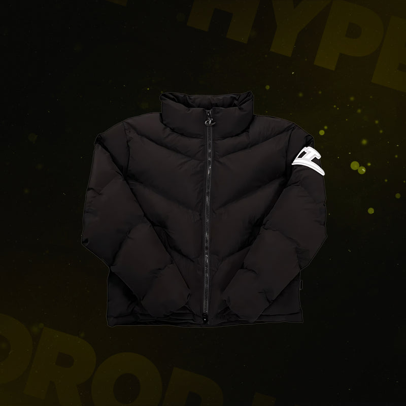 Jaqueta Trapstar Sleeve Puffer Preto