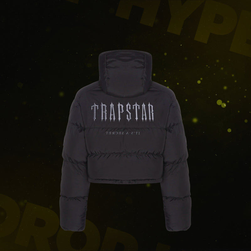 Jaqueta Trapstar Decoded Hooded 2.0 Jacket Feminino Preto