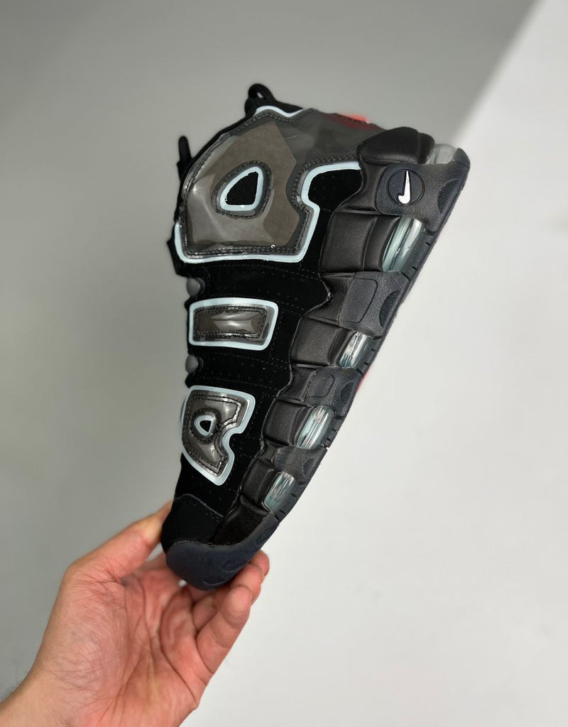 Nike Air More UpTempo 96 "Black Chile Red"
