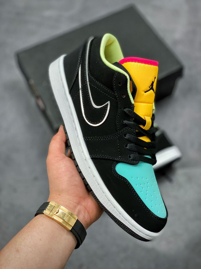 Nike Air Jordan 1 Low "Black Aurora"