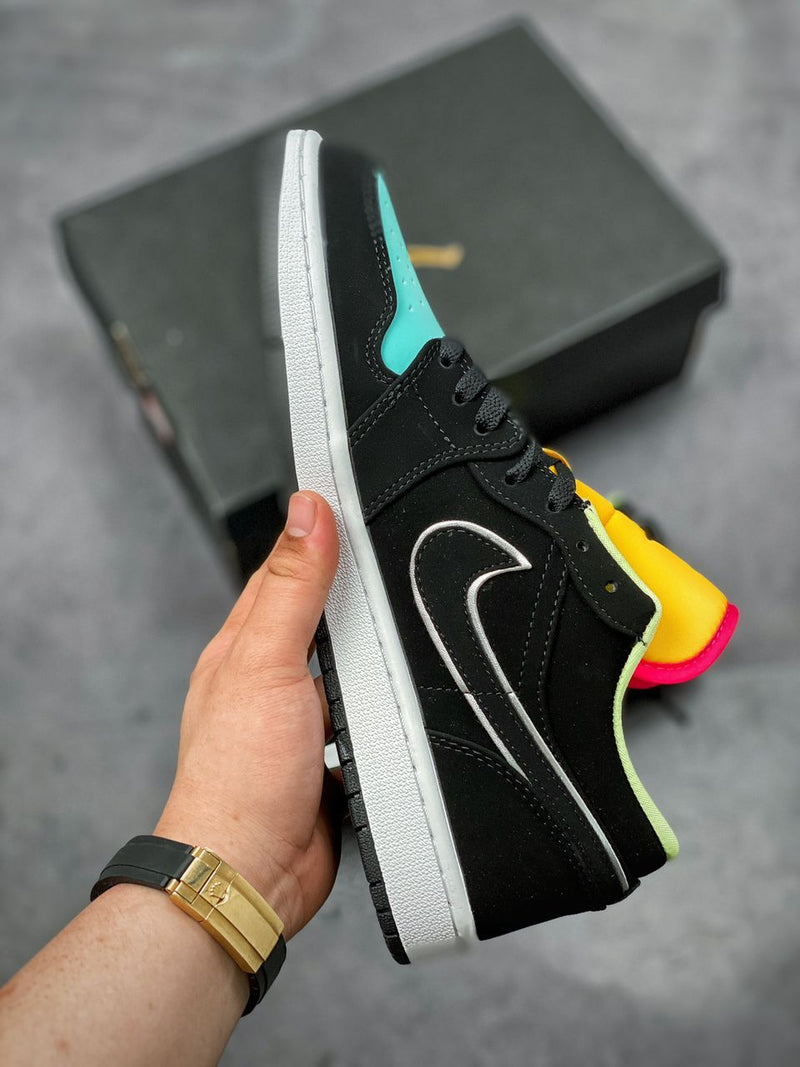 Nike Air Jordan 1 Low "Black Aurora"