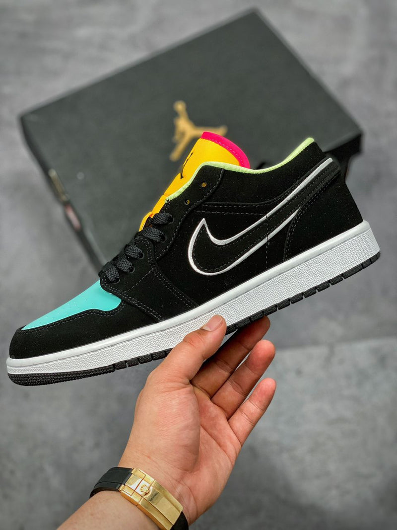 Nike Air Jordan 1 Low "Black Aurora"