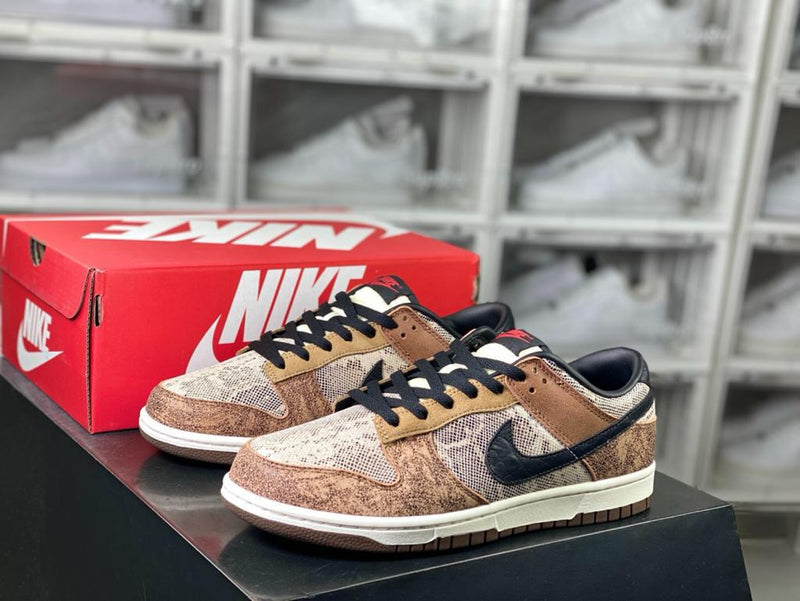 Nike Dunk Low PRM "CO.JP Brown Snakeskin"