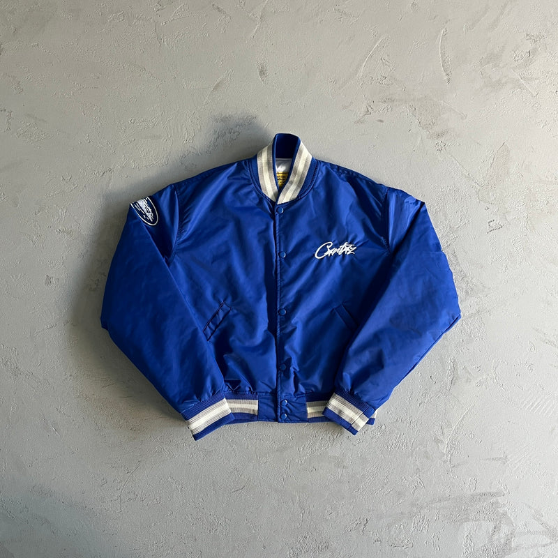 Jaqueta Corteiz Blue Stadium Jacket