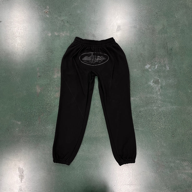 Calça Moletom Corteiz Black Alcatraz