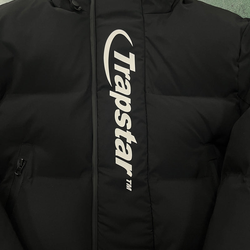 Jaqueta Trapstar Hyperdrive Technical Puffer Preto