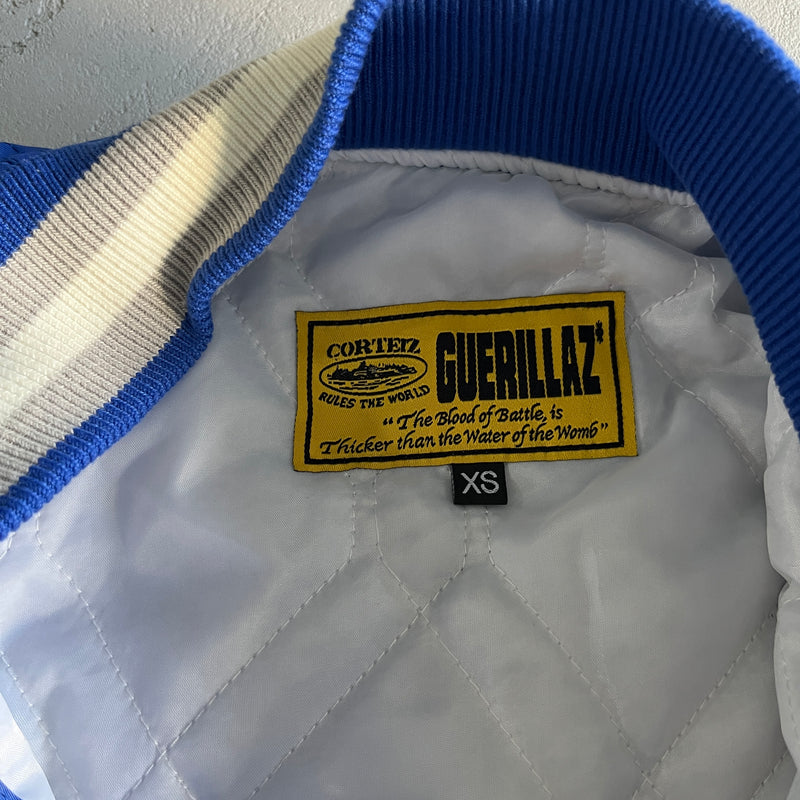 Jaqueta Corteiz Blue Stadium Jacket