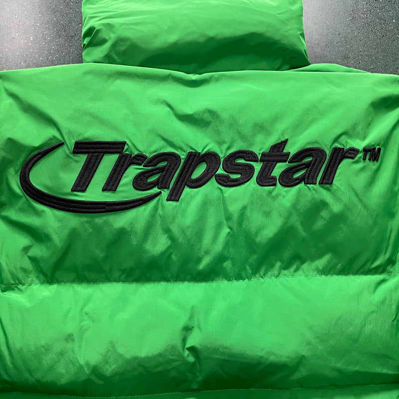 Jaqueta Trapstar Hyperdrive Puffer Jacket Verde/Preto