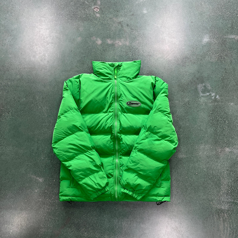 Jaqueta Trapstar Hyperdrive Puffer Jacket Verde/Preto