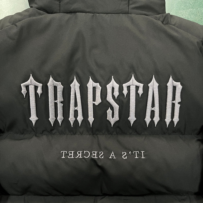 Jaqueta Trapstar Decoded Hooded 2.0 Jacket Feminino Preto