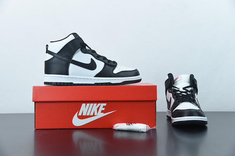 Nike Dunk High GS Black White University