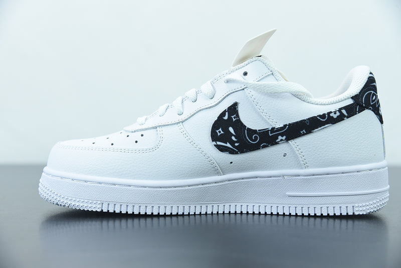 Nike Air Force 1 Low Essential White Black Paisley