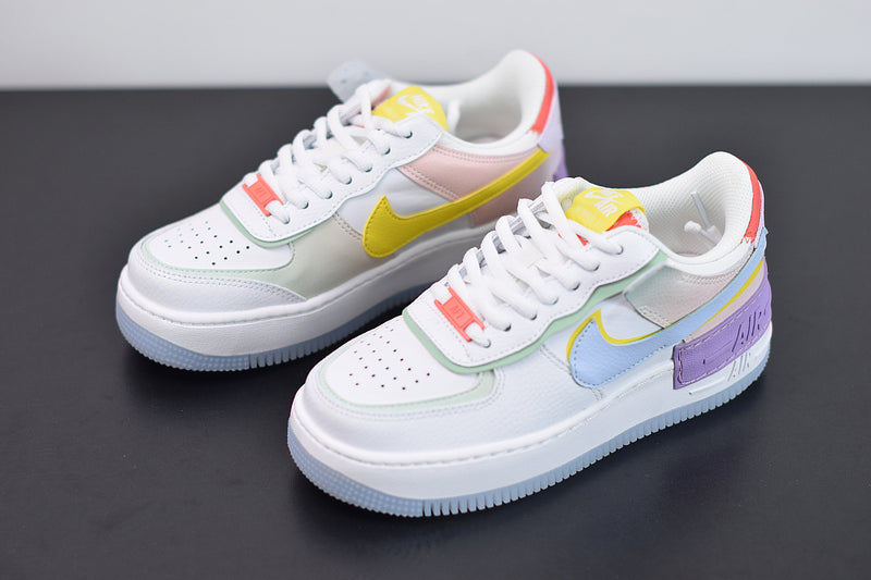 Nike Air Force 1 Shandow White Hydrogen Blue