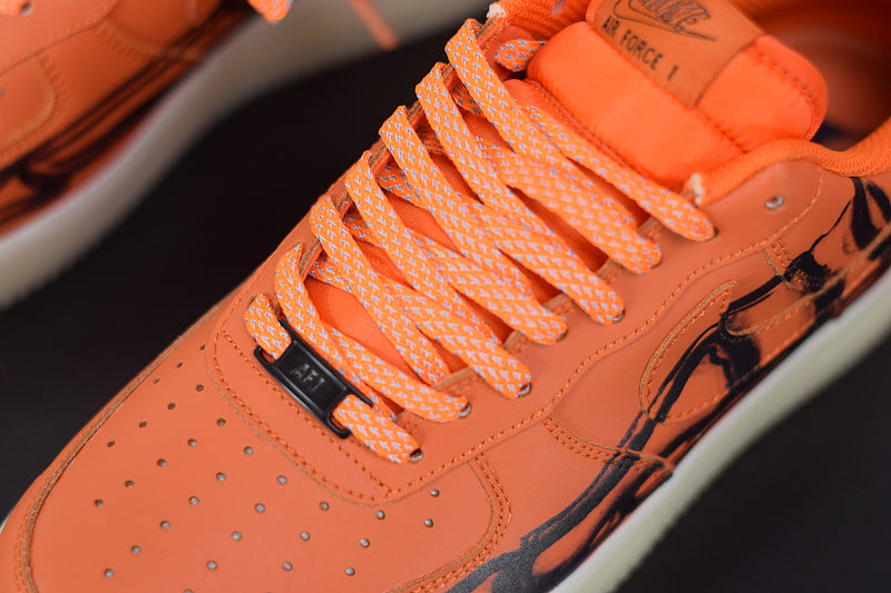 Nike Air Force 1 Skeleton Orange