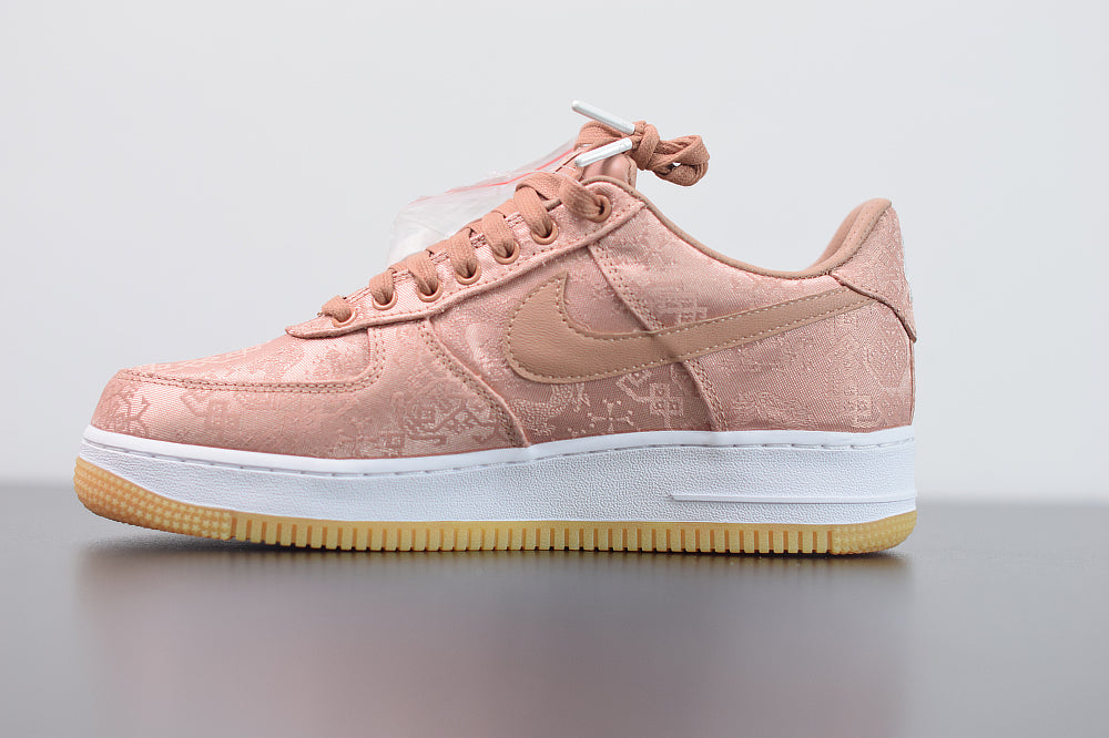 Nike rose gold air 2025 force