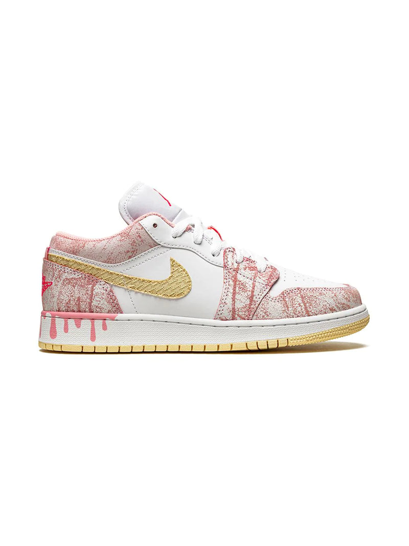 Nike Air Jordan 1 Low Kids "Strawberry Ice Cream"