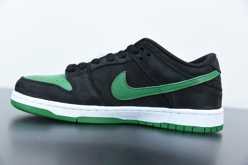 Nike sb dunk low cheap pro black pine green