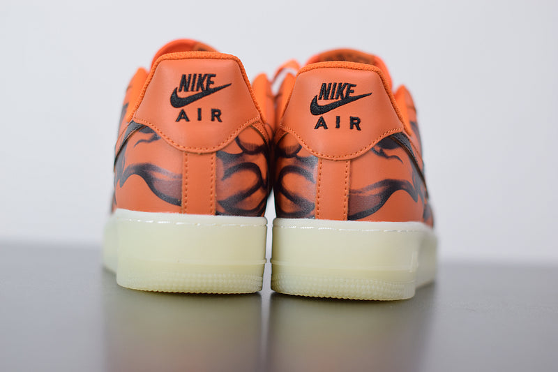 Nike Air Force 1 Skeleton Orange