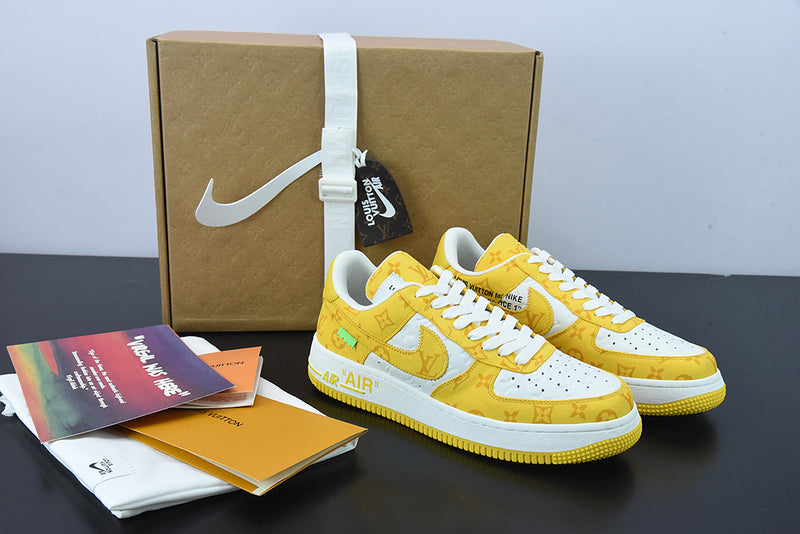 Nike Air Force 1 Low x Louis Vuitton x Off-White "Yellow"